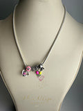 Collar De Pando Con 5 Charms